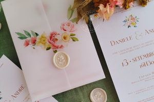 Convites e Papelaria